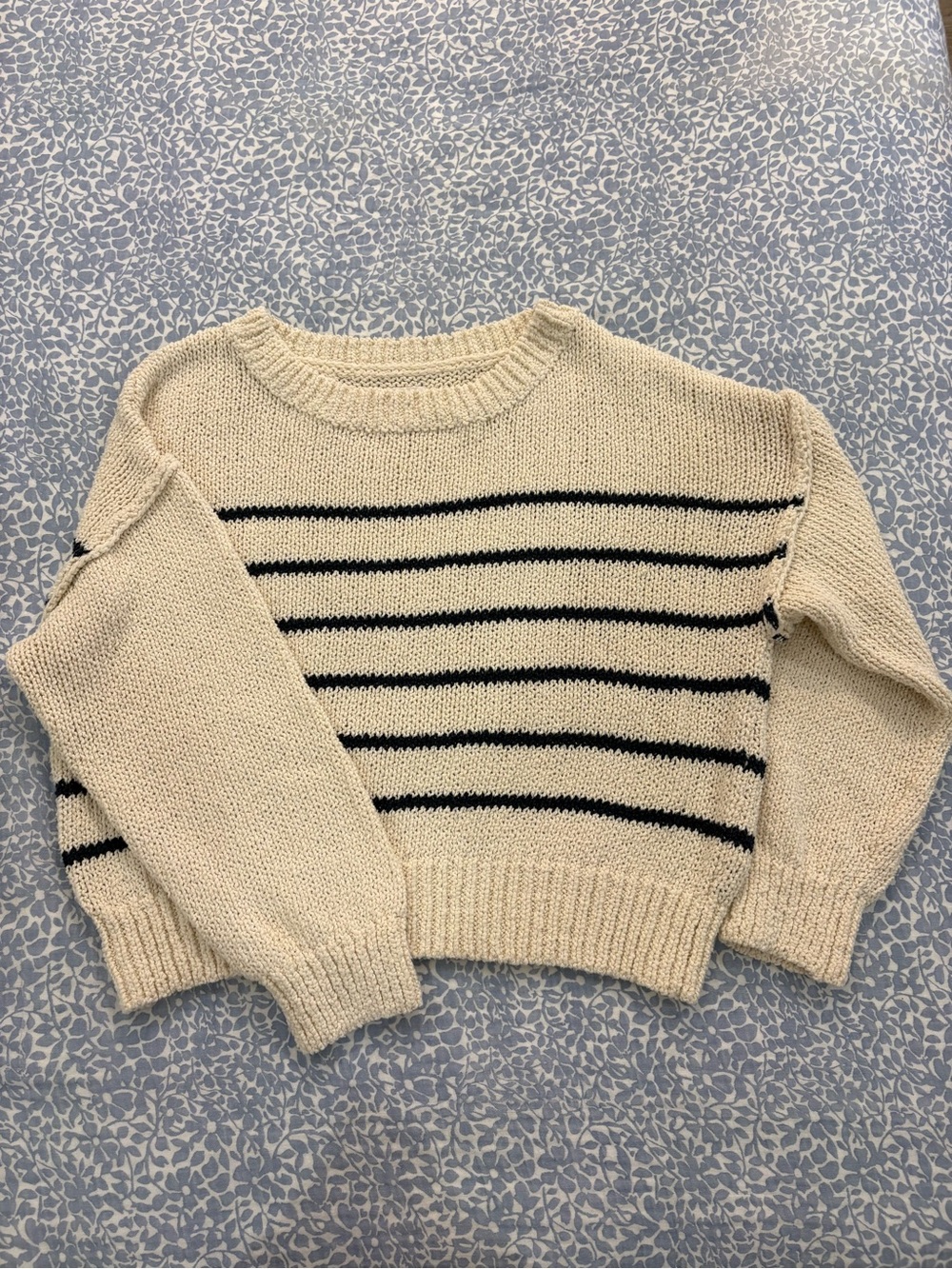 Lightweight Striped Sweater